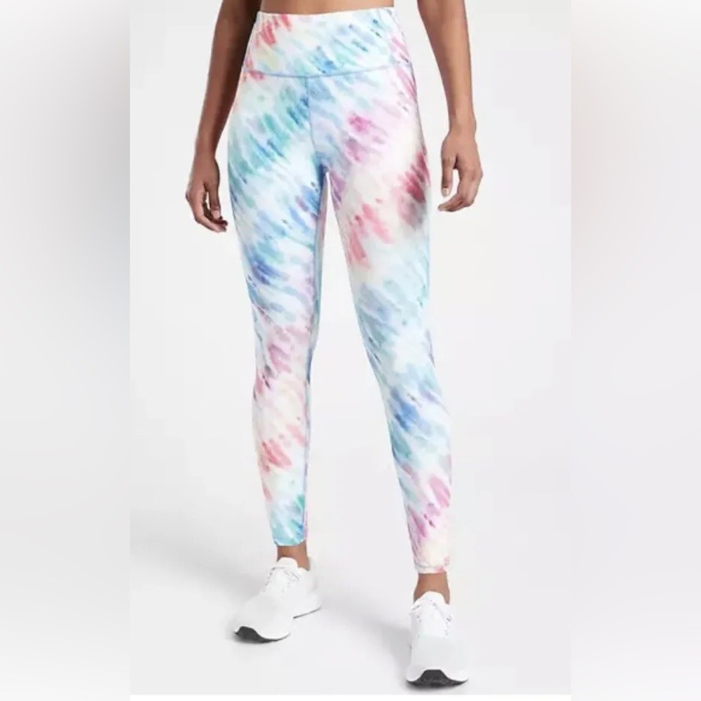 Athleta Tye Dye 7/8 leggings